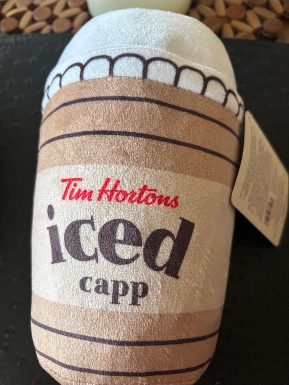 TIM HORTONS RETRO ICED CAPP PET TOY